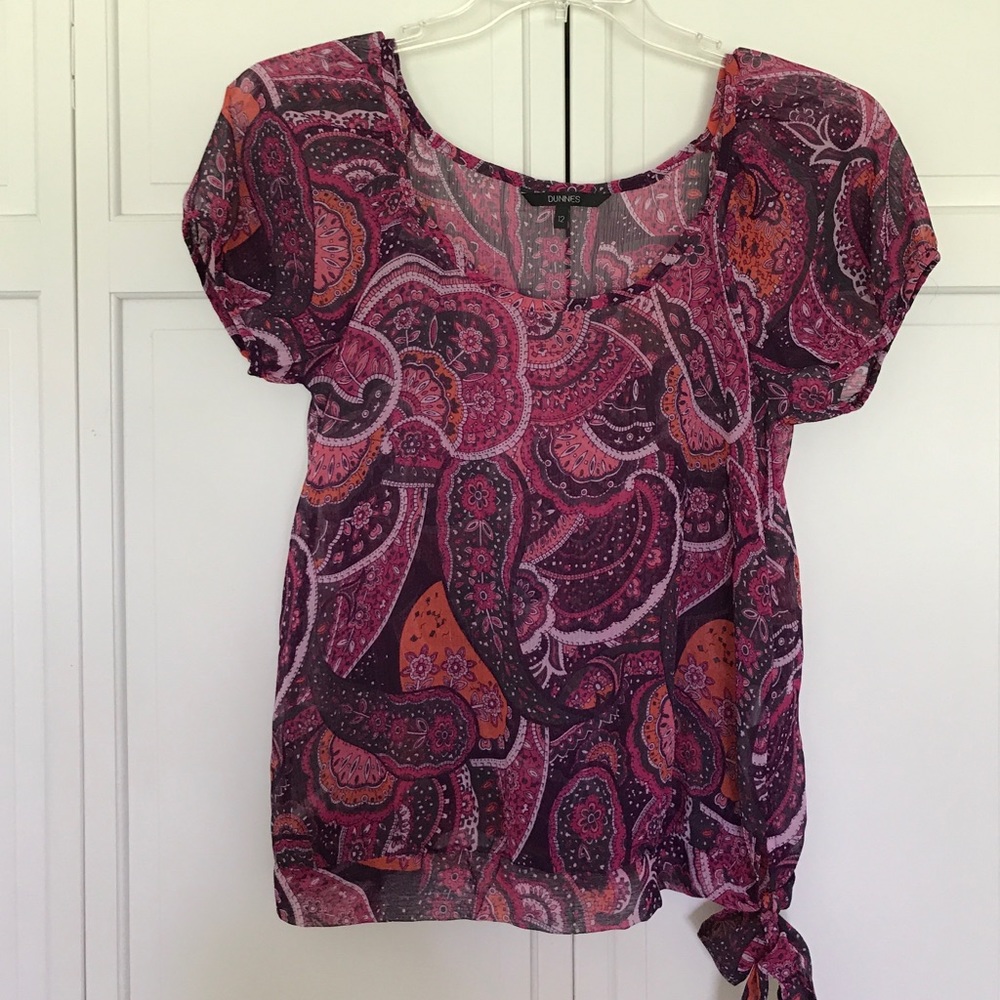 Dunes polyester top